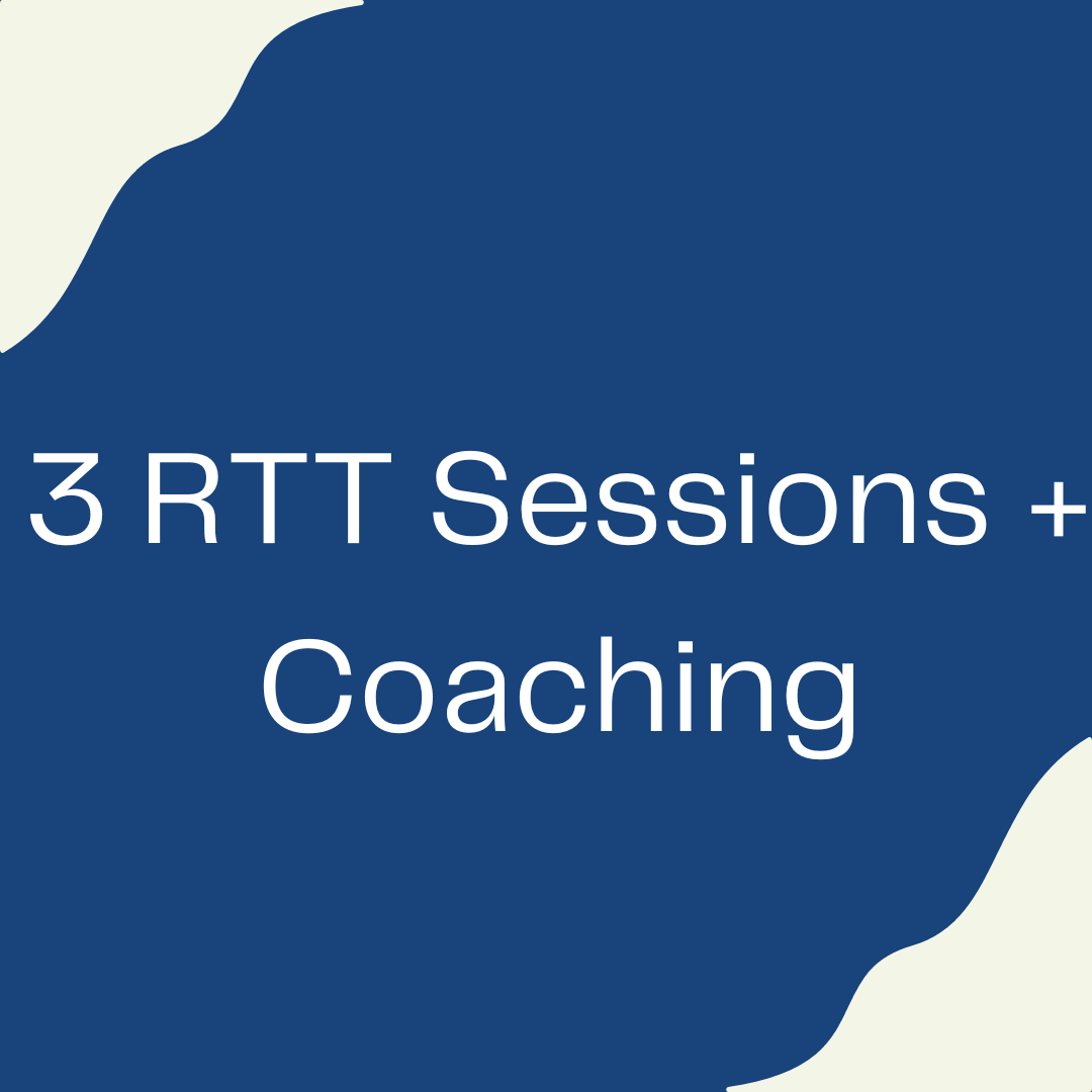 3 RTT Sessions + Coaching (online virtual)